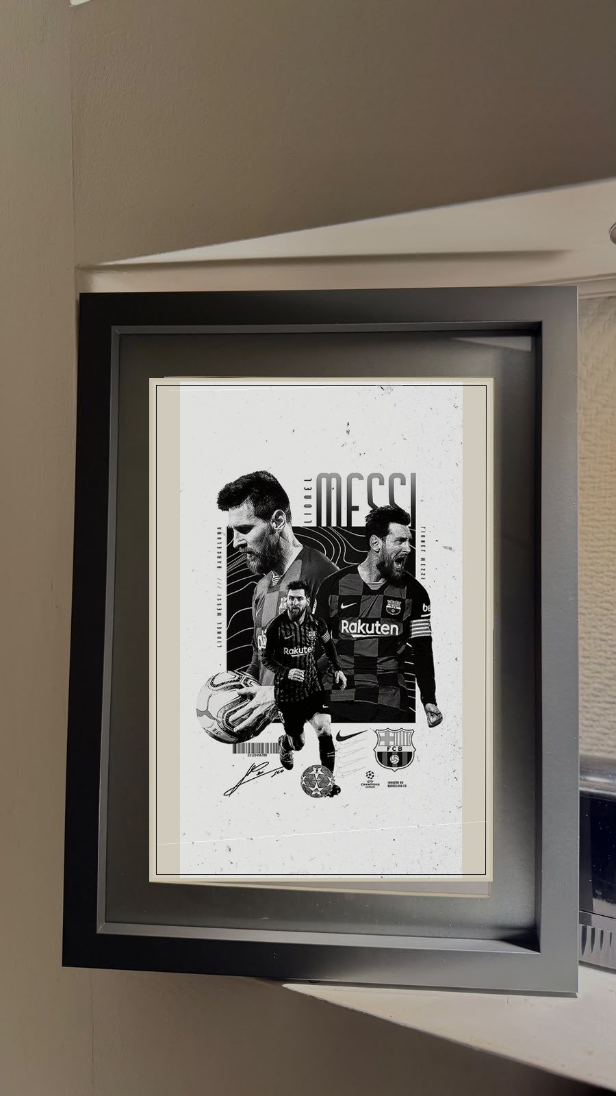 Cuadro Messi Barcelona