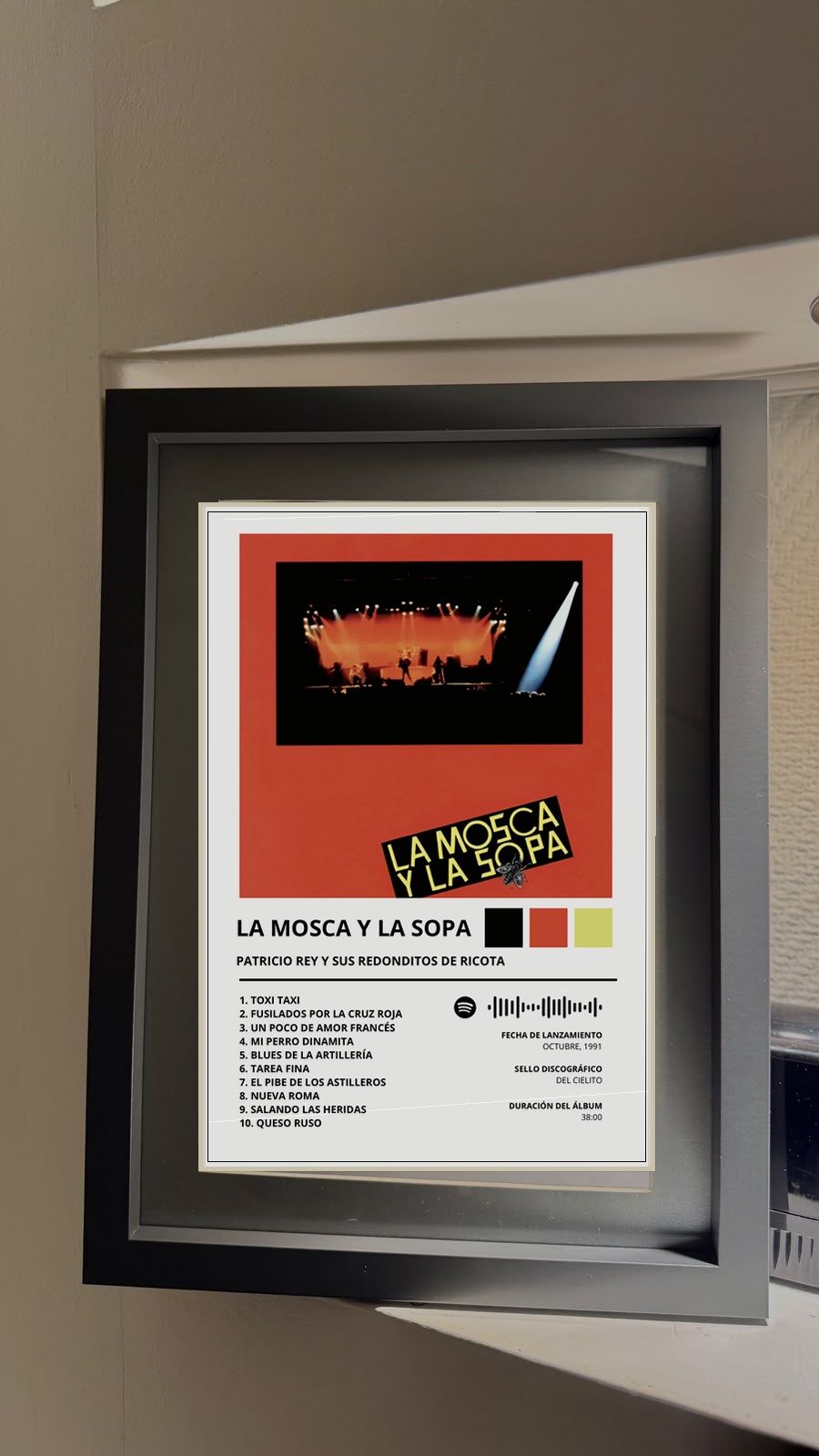 Cuadro La mosca y la sopa